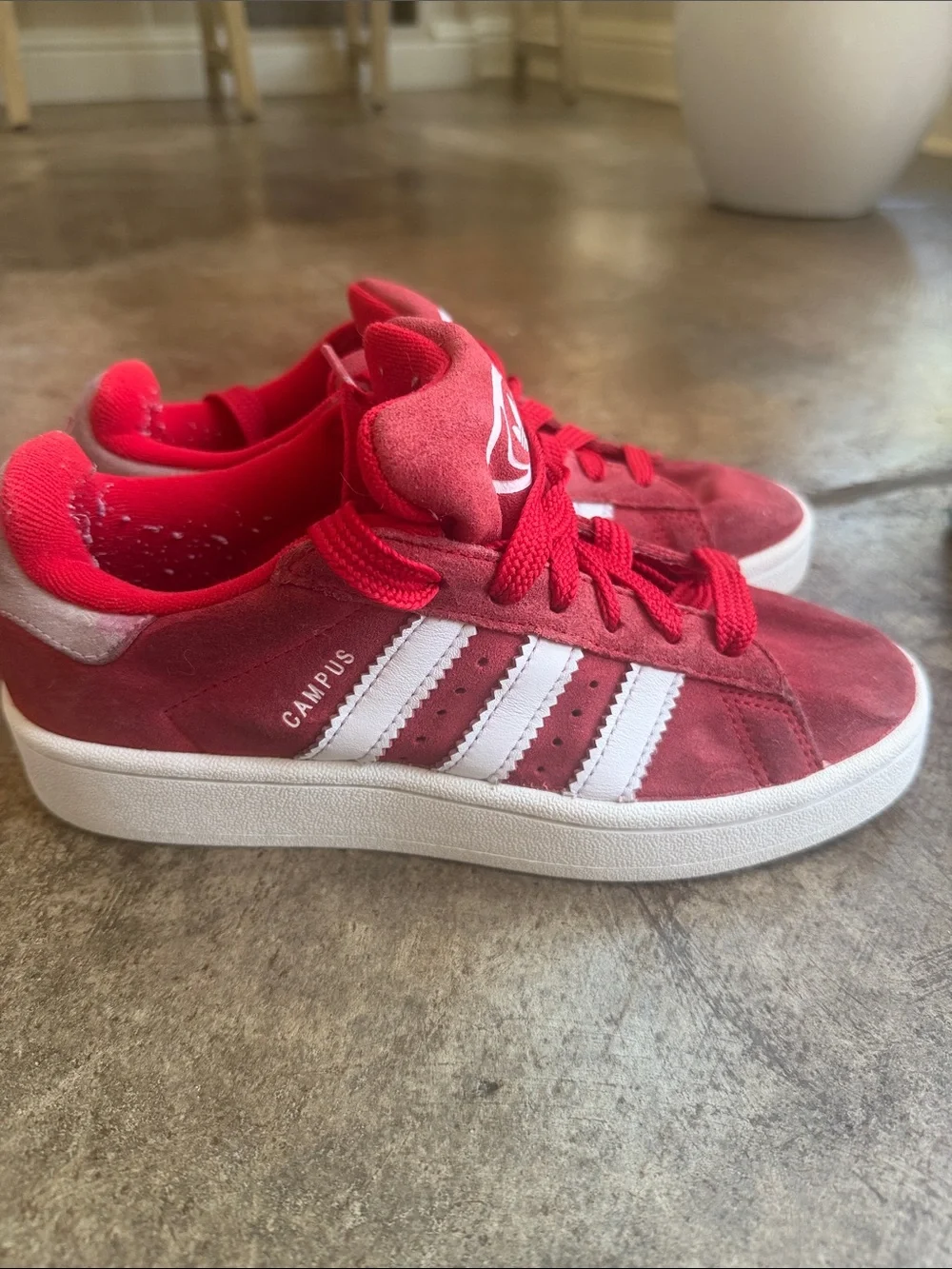Lot of 3 Kids shoes Adidas & Nike Lace-Up Sneakers size 5